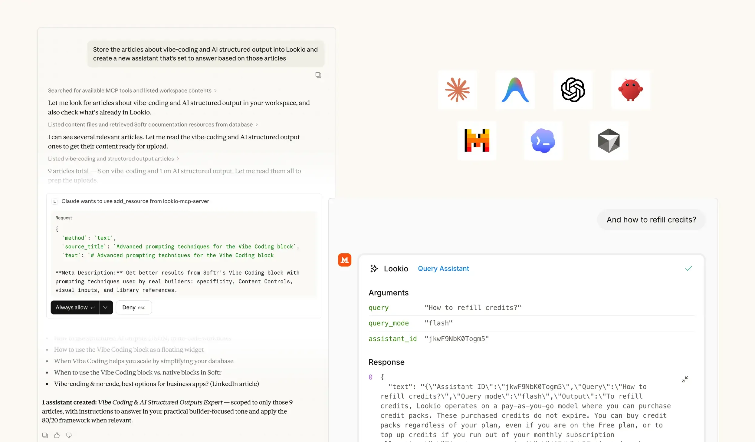 MCP Support for Agents - RAG platform
