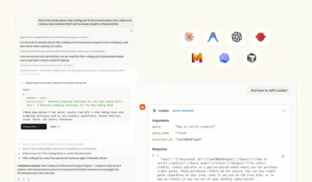 Querying Lookio via MCP for AI Agents